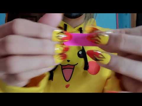 ASMR- Hand Scratching and Nail tapping 💅🤍✨ *asmrzeroone.