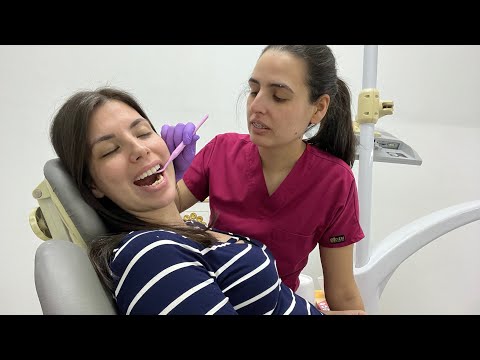 ASMR Real Person Dental Exam (Teeth Checkup, Cleaning) Me As a Patient, Soft Spoken Role-play