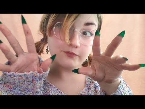 ASMR Mesmerizing Hand Movements and Mouth Sounds (NO TALKING)