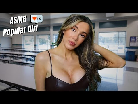 ASMR Popular Girl Has a CRUSH + Plays With Your HAIR | whispered