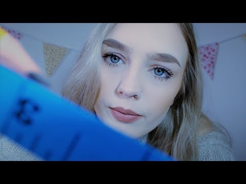 ASMR | Face Measuring Roleplay - Soft Spoken & Whispered Up Close Personal Attention ✨