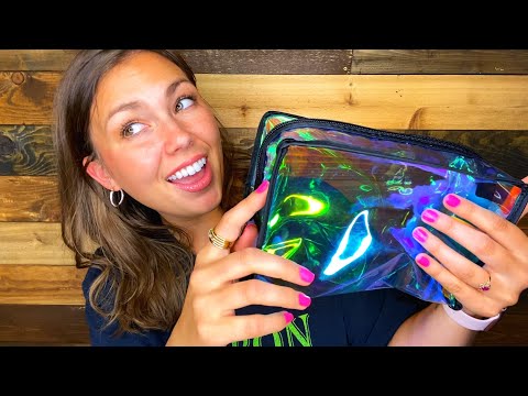 ASMR- Packing Your Gym Bag💪🏼💗 (tapping, whispering, TINGLES✨)