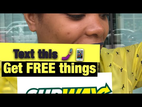 How to get FREE SUBWAY + DEALS