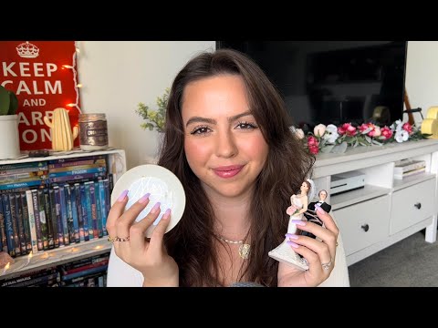 ASMR Wedding Haul 💍🤍 Lots of Wedding Accessories (tapping, scratching, tracing, and whispering)