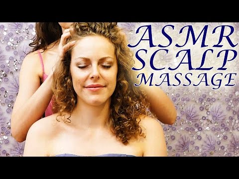 Deep Relaxation ASMR Scalp & Head Massage - Whisper & Hair Play Binaural
