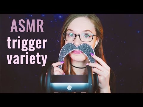 ASMR Trigger Assortment - Find Your Trigger! - Ear Massage, Scratching, Rhinestones and more