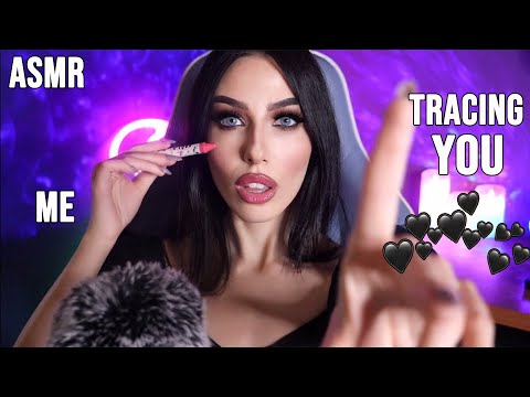 ASMR - Tracing You And Me + Personal Attention [tracing  your face and body (slowly)]✨