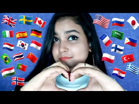 💕 ASMR "Love Yourself" In 26 Different Languages