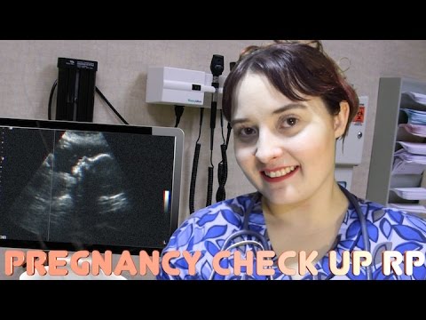 ASMR Pregnancy Check Up Role Play 🌈
