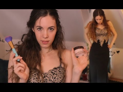 Getting You Ready For Prom - ASMR - Doing Your Make-up & Dresses