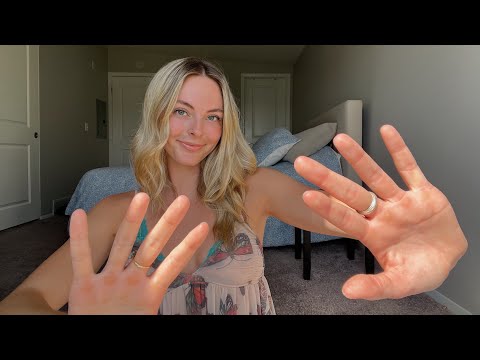 Fast & Aggressive Hand Movements and Mouth Sounds | Skin Scratching & Collarbone Tapping ASMR