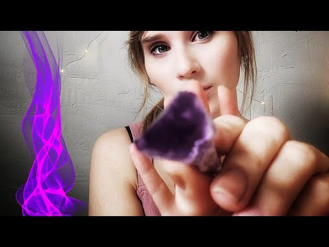 Reiki ASMR• Amethyst•💜 Violet Flame Healing
