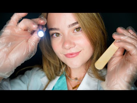 ASMR FULL BODY Doctor Roleplay! Medical Examination, Sounds For Sleep
