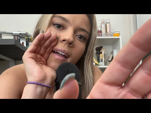 ASMR| Covering Your Eyes While Making Intense Mouth Sounds (wet)