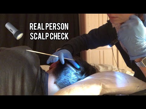 ASMR| Real Person Scalp Check + Reiki |Lots Of tools!!
