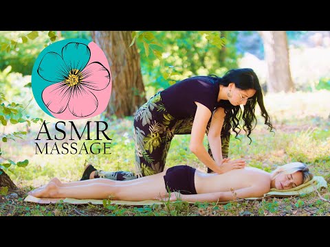 ASMR Outdoor Holistic Massage in central park by Anna
