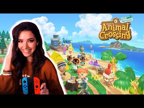ASMR First Animal Crossing Let's Play