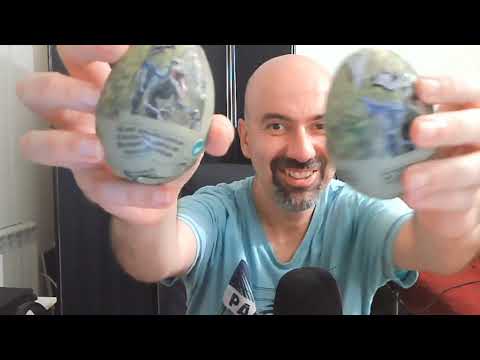 Abriendo huevos de dinosaurios || Mis experiencias con la saga de Jurassic Park || Asmr en español