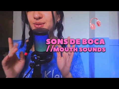 ASMR CASEIRO: SONS DE BOCA// MOUTH SOUNDS😜 #brisa #asmr #mouthsounds