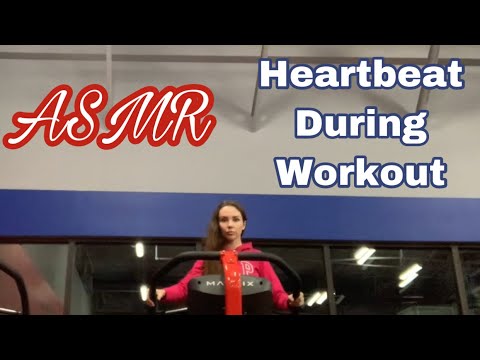 ASMR | HEARTBEAT DURING WORKOUT 🏋️‍♂️