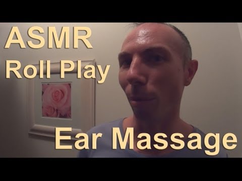 ASMR Role Play Ear Massage 3D / Binaural Mic