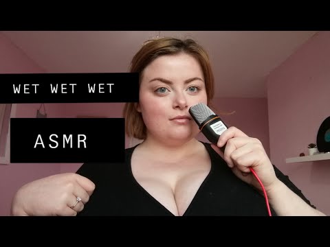 ASMR Wet Mouth Sounds & kissing