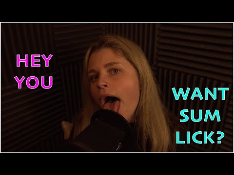 Ashe's ASMR WANT SUM LICK - Mouth Sounds FULL VIDEO! Deep Licking and Other Tingling Triggering ASMR