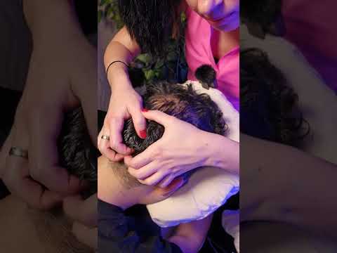 ASMR Hair and Scalp Scratching and Treatment (Real Person)