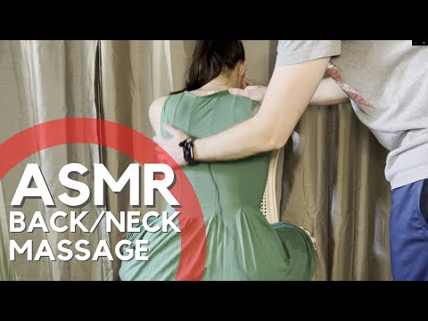 ASMR Neck, Shoulder, and Back Massage, Scratch, Tickle | No Talking