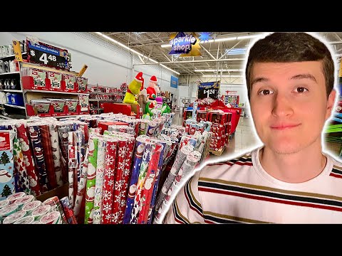 ASMR In Public | Christmas Store Decorations 🎄💤