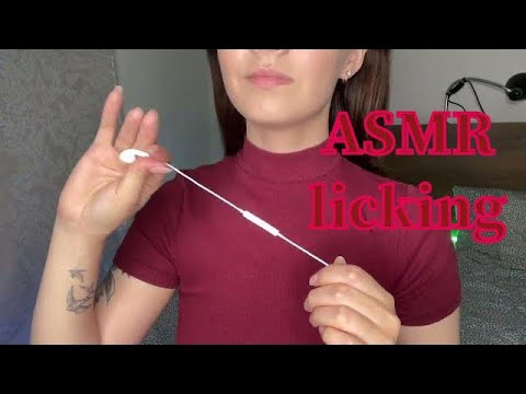 ASMR licking microphone| ASMR for sleep