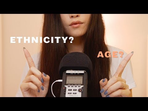 ASMR Whispered Q&A | Where Am I From? How Old Am I?