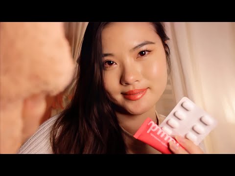 ASMR~Taking Care of You While you're Sick (Personal Attention, Close Up)