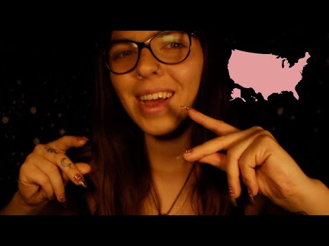 ASMR Accent Tag ~ American Accent & Hand Movements 🤪