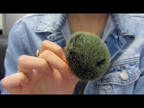 ASMR Face Brushing Roleplay - Stipple, Strokes, Personal Attention - No Talking