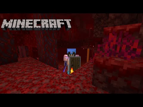 INTO THE NETHER!! | Minecraft #9