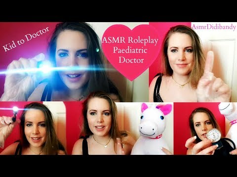ASMR Doctor Roleplay Paediatric DR to Child 💉 comforting whispering tingles 💉