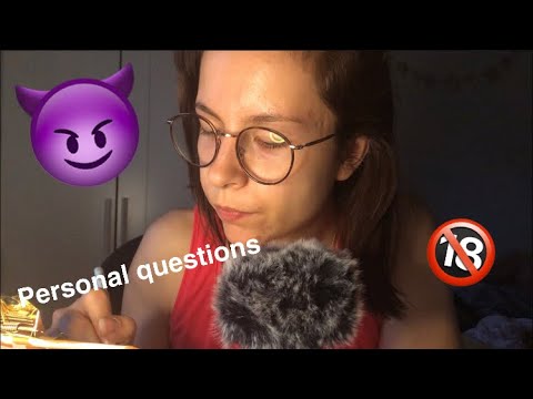 ASMR | Asking You VERY Personal Questions 🔞