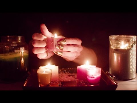 ASMR #100.6 - Candle scratching and tapping
