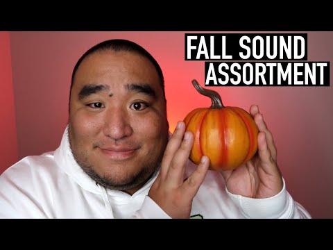 ASMR | Thankgiving/Fall Sound Assortment (Tapping & Scratching)