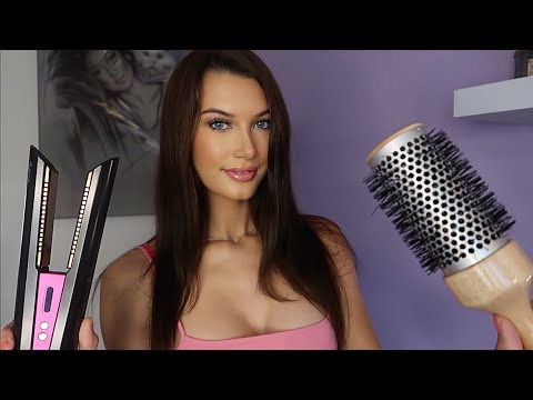 ASMR Styling Your Party Hair + GIVEAWAY