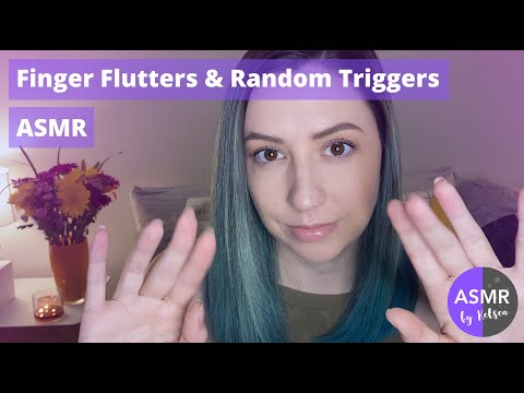 ASMR | lo-fi | Finger Flutters & Random Triggers (60fps)