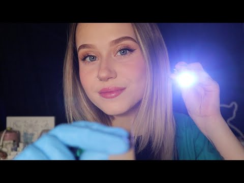 ASMR Nursing Student Examines You (You Have Allergies)