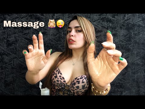 H.O.T ASMR Oil Face, Neck & Back Massage ( Special)