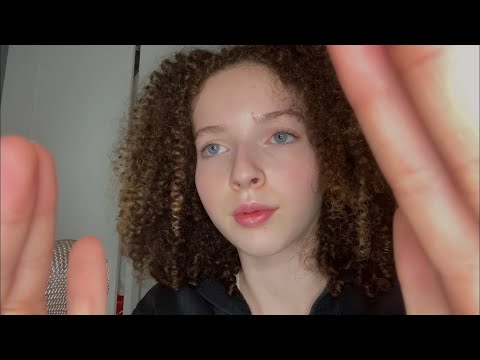 ASMR | GENTLE WHISPERING, HAND MOVEMENTS, MOUTH SOUNDS