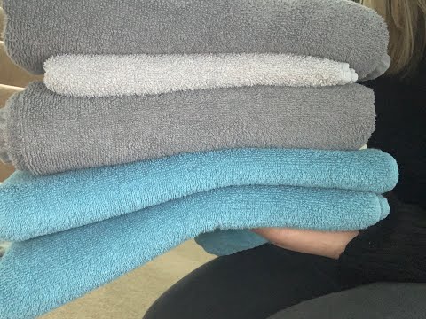 ASMR - Folding Towels and Laundry