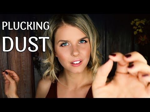 ASMR Plucking Dust out of the Air/Soft Spoken Personal Attention/Relaxing Hand Movements