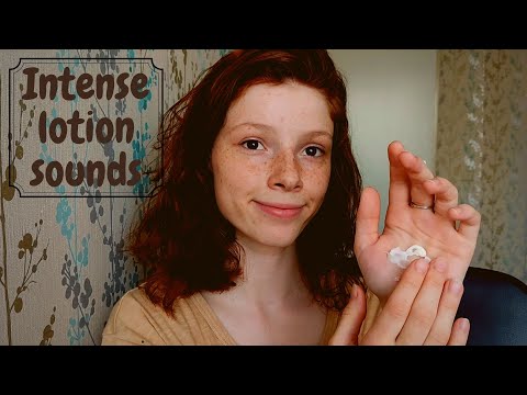 ASMR | Intense and Fast Lotion sounds (Hand creme and Aloe-Vera gel)