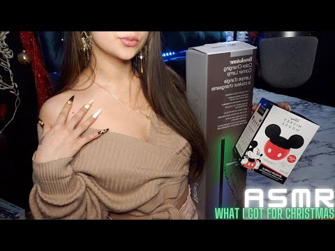 Asmr What I Got For Christmas Haul 2021, Soft Spoken Fast And Aggressive Tapping Scratching Crinkles