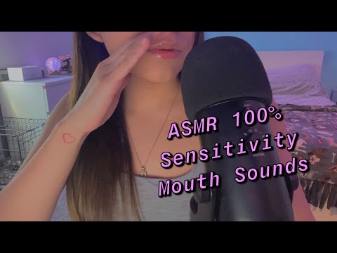 ASMR || High Sensitivity Mouth Sounds 👄